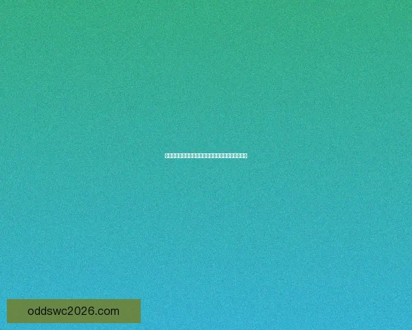 世界杯胜负竞猜分析与策略解析助你精准预测比赛结果