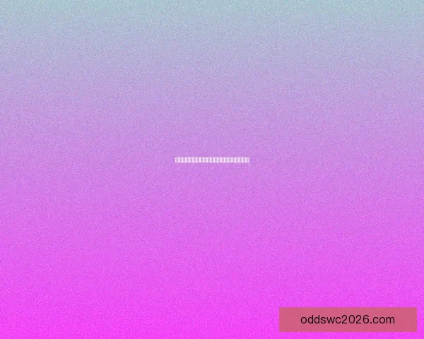 世界杯赛事竞猜最新赔率分析与投注技巧全解析